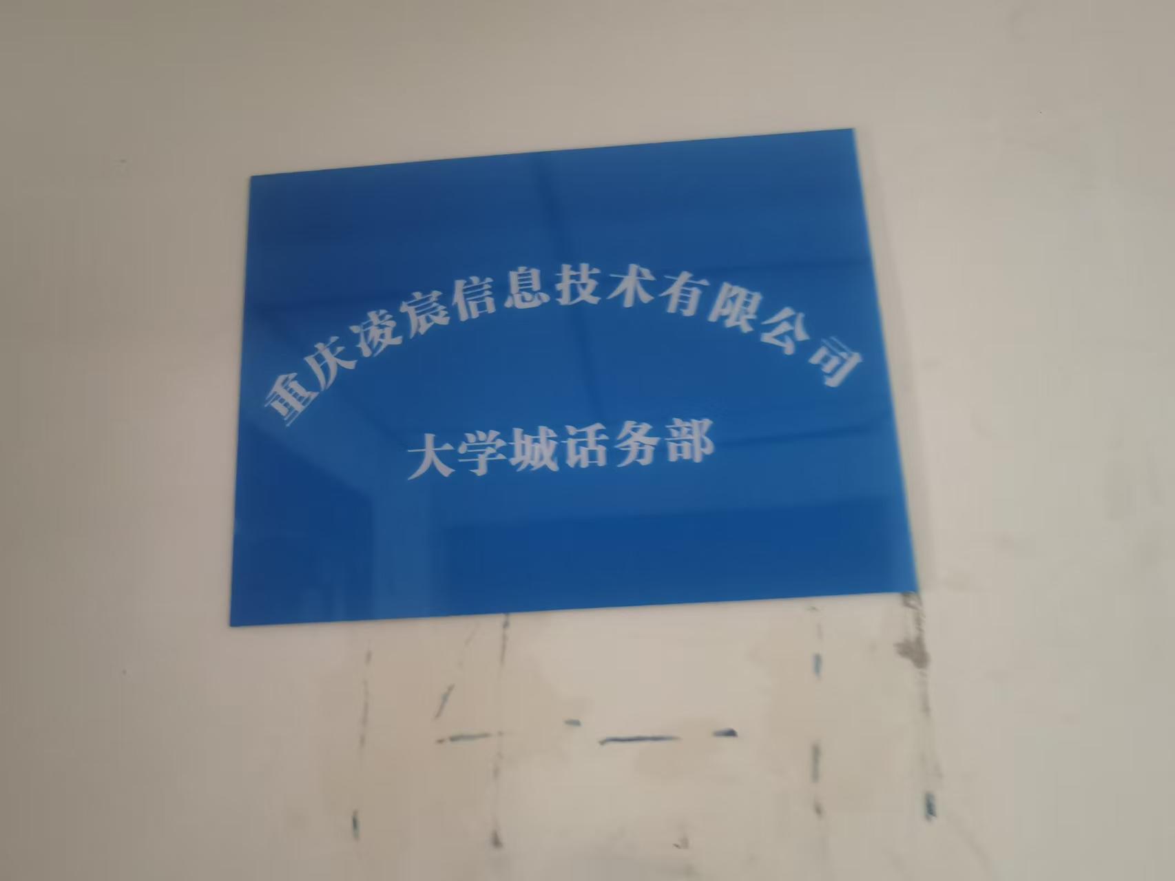 凌宸信息重庆办公场所门头